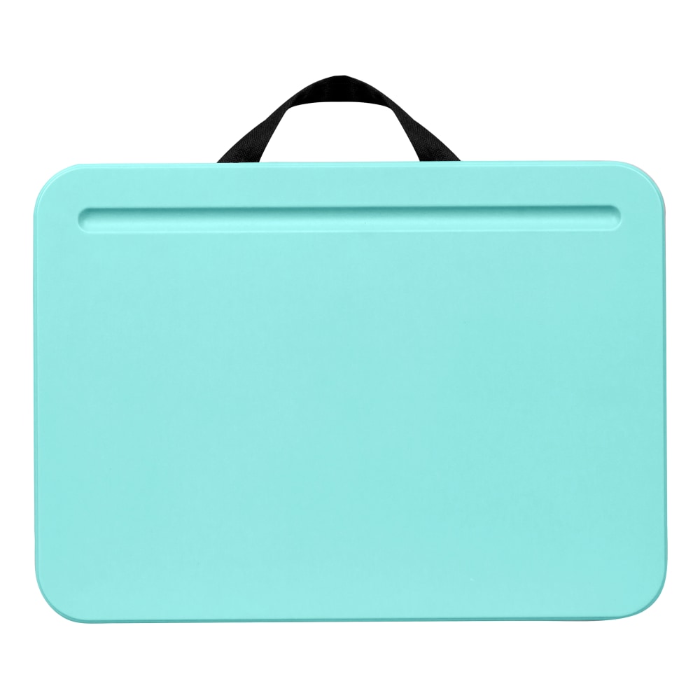 LapGear Compact Lap Desks, Aqua Sky, Pack Of 12 Desks MPN:43009