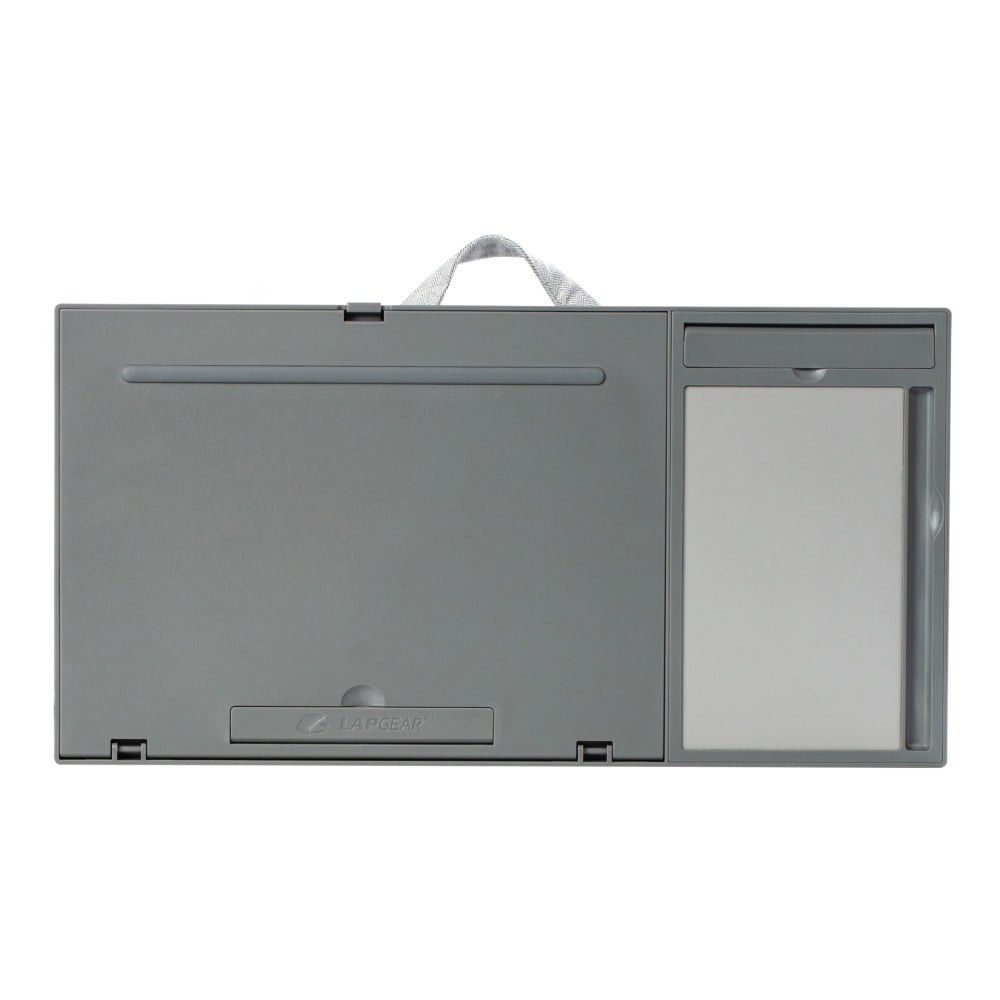 LapGear Ergo Pro Lap Desk, 3-1/8in x 20-1/2in x 10-1/2in, Gray Herringbone MPN:49405