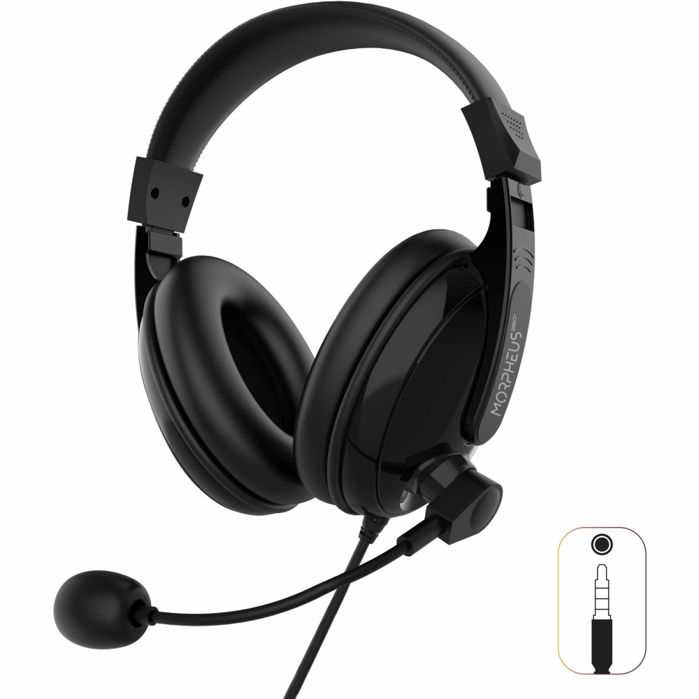 Morpheus 360 Basic Multimedia Stereo Headset - Adjustable Microphone - Lightweight Comfortable Design - HS3000S MPN:HS3000S