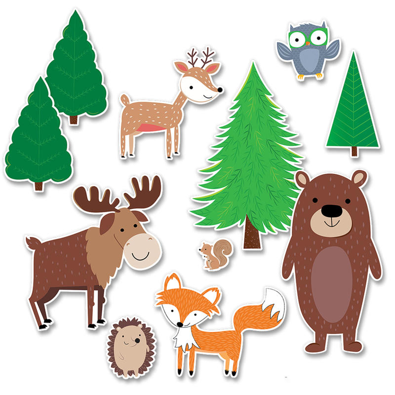 Creative Teaching Press Jumbo Woodland Friends Bulletin Board Set MPN:CTP8689