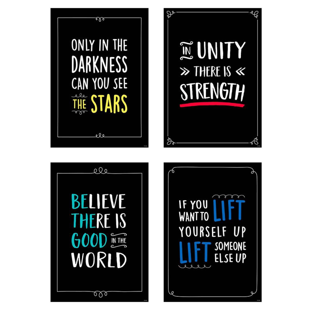 Creative Teaching Press Diversity And Inclusion Posters, 19in x 13-3/8in, Set Of 4 Posters MPN:CTP10423