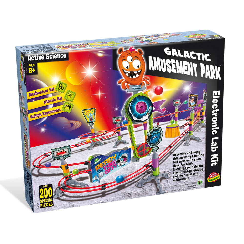 Small World Toys Galactic Amusement Park Active Science Electronic Lab Kit MPN:SWT9721142