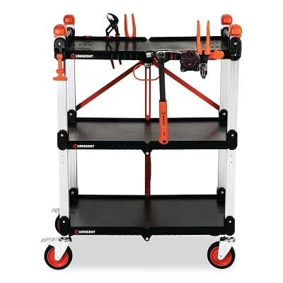 Siterunner Folding Jobsite Cart Quarter Pallet MPN:F3SCBL3PKA