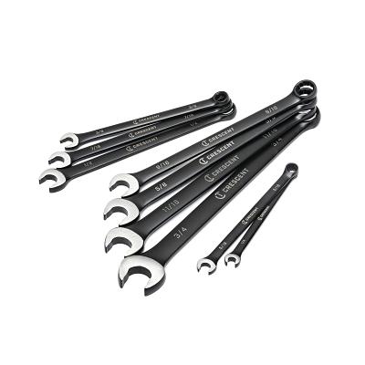 9PC Crescent Blk Combo Wr 12PT Sae MPN:CCWS9BS