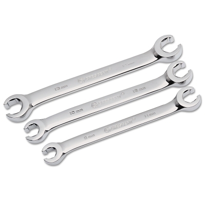 3 Pc Flare Nut Wrench Set Mm MPN:CFNWS1-05