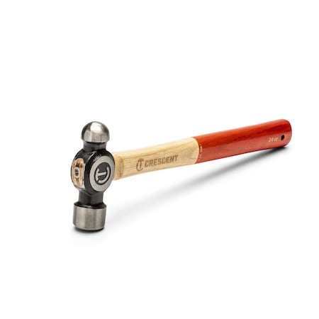 24 Oz. Ball Pein Hammer with Wood Handle MPN:CHWBP24