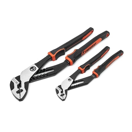 2 Piece Z2 K9 Straight Jaw Dual Material Tongue and Groove Plier Set MPN:RTZ2CGSET2
