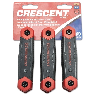 3PK Hex Fold-Up Set Saemm Torx MPN:CHK3PC