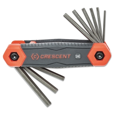 Folding Hex Key Sae 9PC MPN:CHKFSAE9
