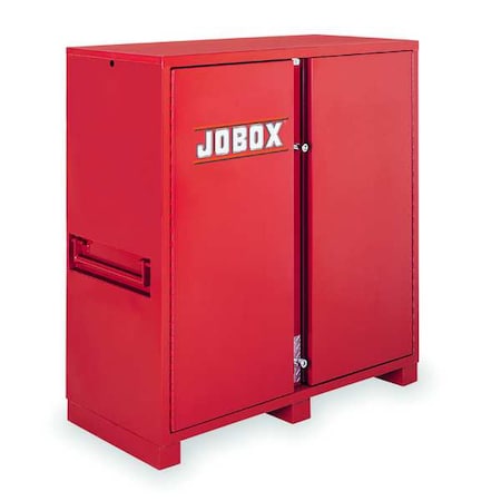 Jobsite Cabinet, Brown, 60 in W x 24-1/4 in D x 60-3/4 in H MPN:1-697990