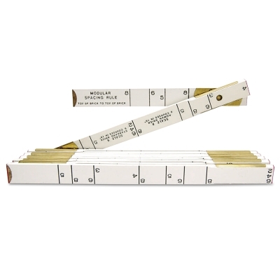 Folding Rule 6' Modularspacing Masonry MPN:646LN
