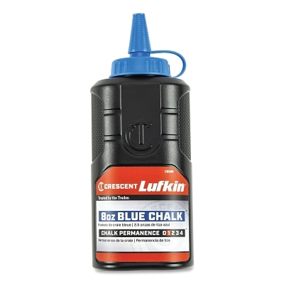 Chalk Bottle Blue 8OZ MPN:CB08B