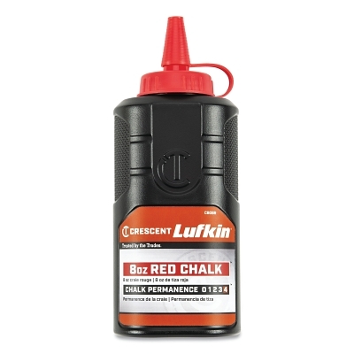 Chalk Bottle Red 8OZ MPN:CB08R