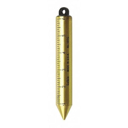 Plumb Bob Gra 20OZ Brass Inage MPN:590GN