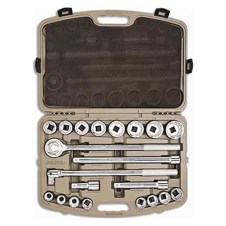 Set 21 Pc Mechanics Tools 3/4