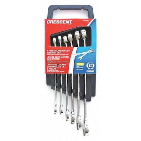 6 Pc Combination Wrenchset Mm MPN:CCWS1-05