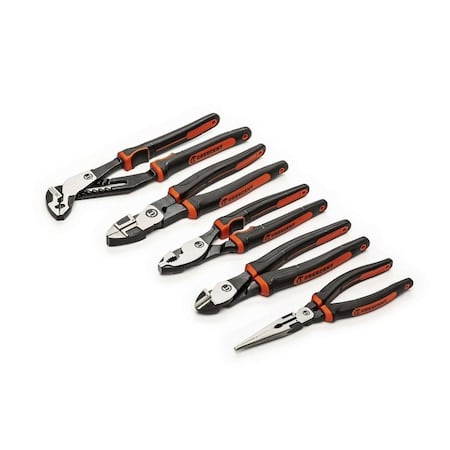 Z2 5PC Mixed Dual Material Plier Set MPN:Z2SET5CG-06