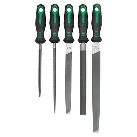 File Set 5PC Nich Greenw/Handle MPN:22150HIN