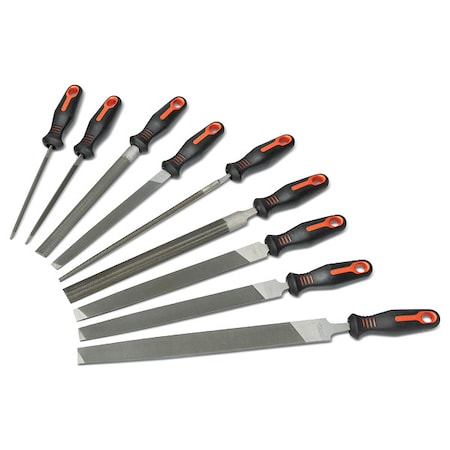File Set 9PC w/Ergonomichndl Pouched MPN:22030HNNN
