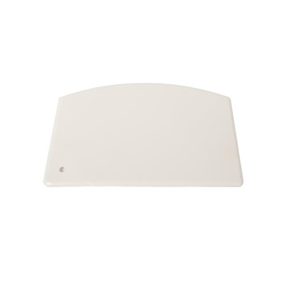 Crestware Plastic Bowl Scraper, 5-3/4in, White MPN:BS64