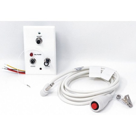 Dual Patient Station, White, 4 1/2
