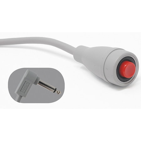 Call Cord, Gray, 12' L, 2-Conductor MPN:7700G-12