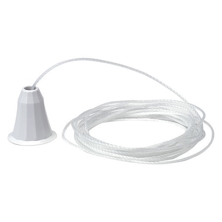 White Cord, with Pendant, 7 ft. MPN:80