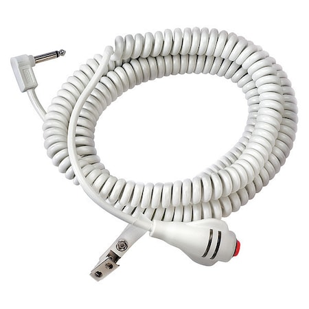 Call Cord, Coiled, White, 16 ft. L MPN:9900CLW-16