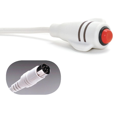 Call Cord, Jeron 8-Pin Din, White, 7 ft. MPN:9938W-7