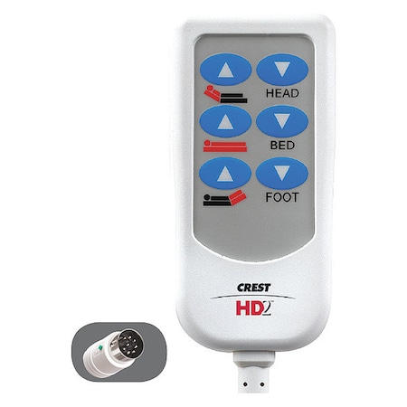 Bed Control, HD2, For NOA, 8 ft. L MPN:BCAH600