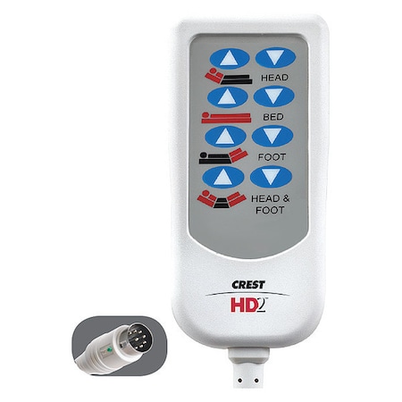 Bed Control, HD2, For NOA, 8-Pin Din MPN:BCAK800