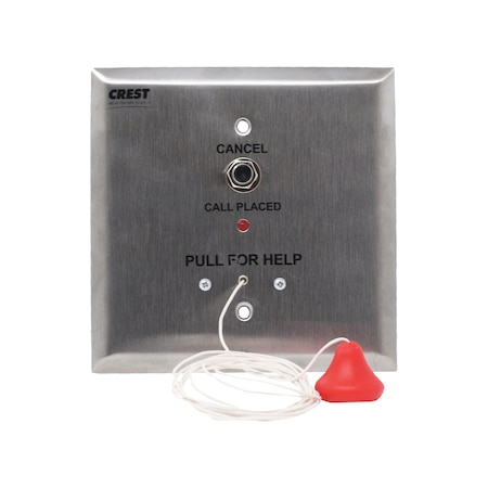 Pullcord Station, White, 5 1/2