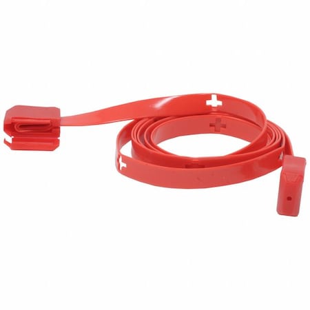 Pull Cord, PVC, Red, 6' L MPN:116387