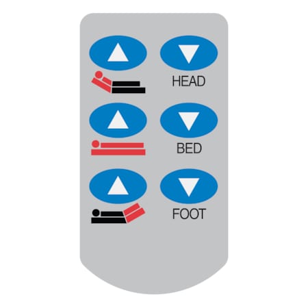 HD2 Replacement HD2 Bed Control MPN:E-10073