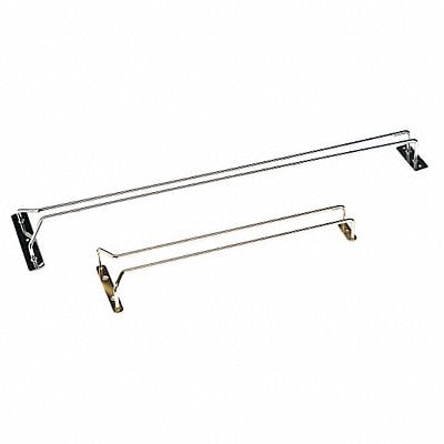 Hanging Glass Rack Chrome 10 In MPN:GCHR10