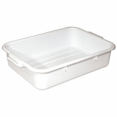 H6051 Bus Tub White Polypropylene 5 in Height MPN:BT5WH