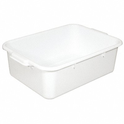 H6052 Bus Tub White Polypropylene 7 in Height MPN:BT7WH