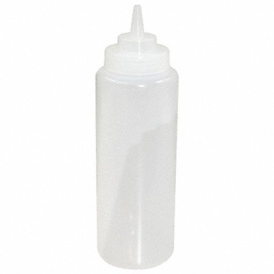 Squeeze Bottle Plastic Clear 32 oz PK12 MPN:SB32CW