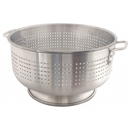 Colander, 30 qt., 9-3/4 in. H, Aluminum MPN:ACOL30M