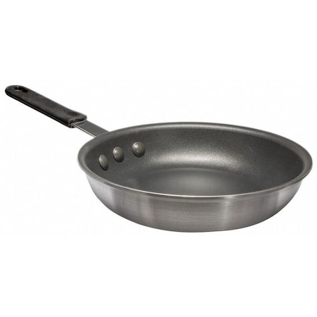 Frying Pan w/Coating, 12-1/2 In., Aluminum MPN:FRY12SH
