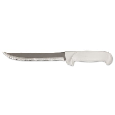 Utility Knife, 9 in Blade, White Handle MPN:KN42