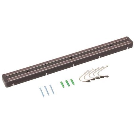 Knife Rack, Magnetic, Black, 24 in. W MPN:KRP24
