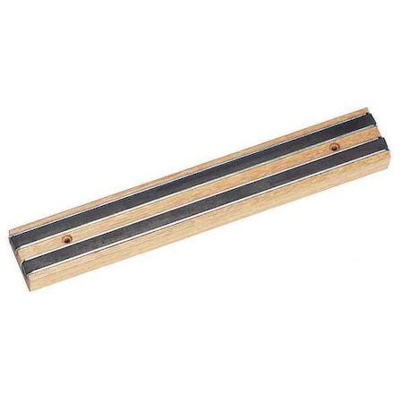 Knife Rack, Magnetic, 12 In, Wooden MPN:KRW12