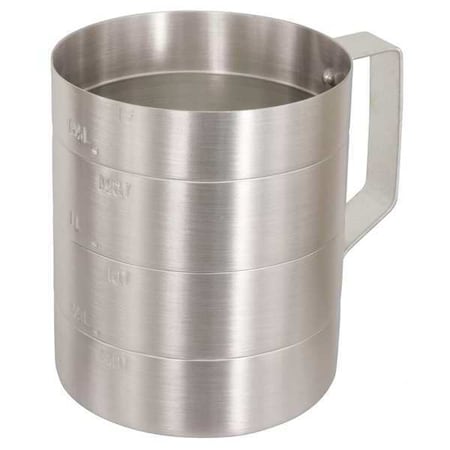 Measuring Cup, Aluminum, 1/2 qt. Dry MPN:MEA05D