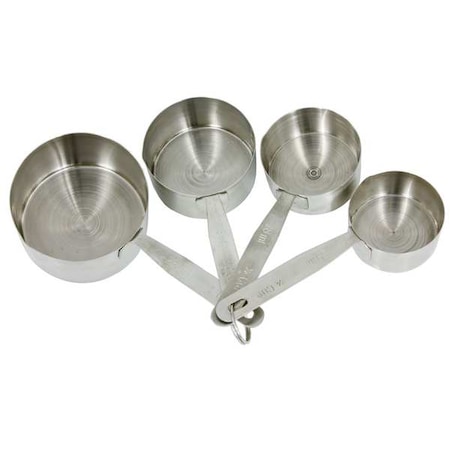 Measuring Cup Set, 1/4, 1/3, 1/2, and 1 Cup MPN:MEACP