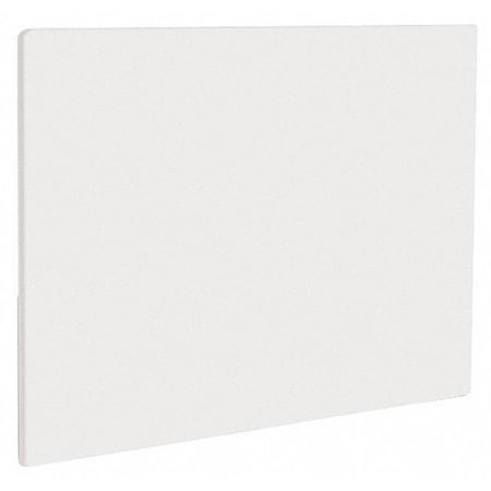 Cutting Board, 24 in.L, White, Polyethylene MPN:PCB1824