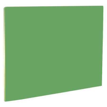 Cutting Board, 24 in.L, Green, Polyethylene MPN:PCB1824G
