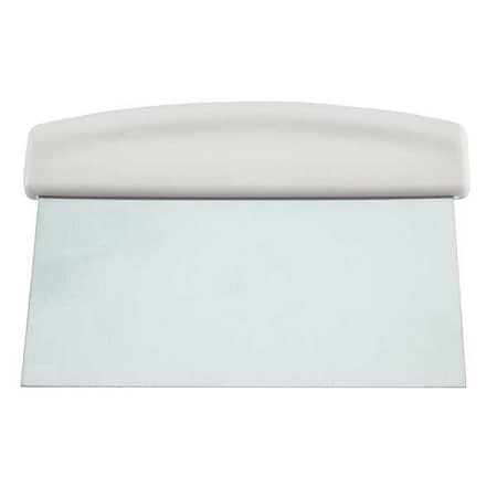 Dough Scraper, Steel/Plastic, 6-1/2 In MPN:PDS63