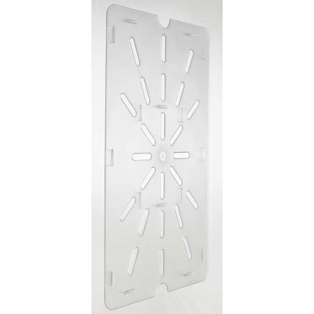 Drain Tray, Polycarbonate, Full, 18-1/4 In MPN:FP1DT