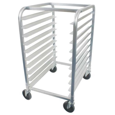 Pan Rack, Aluminum, 10-Slot, 38in. H MPN:ABPR10